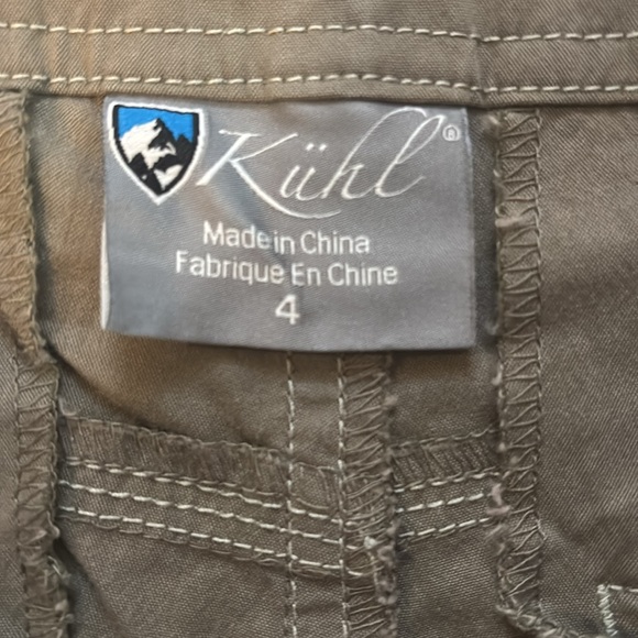 Kuhl Women’s Casual tan/khaki Hiking Shorts with pockets Sz 4 - Picture 2 of 9